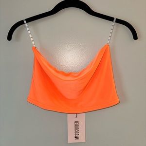 Brand New misguided crop top